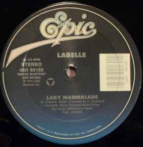 LaBelle - Lady Marmalade / Messin' With My Mind album cover