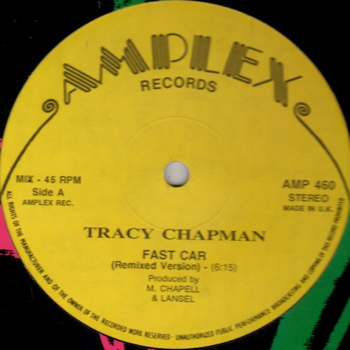 lataa albumi Tracy Chapman Mike Chapell - Fast Car Dubbins The Beats