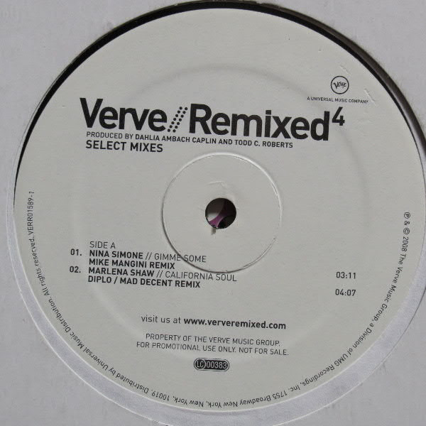 Verve // Remixed 4 (Select Mixes) (2008, Vinyl) - Discogs