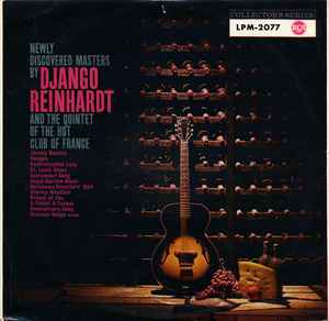 Django Reinhardt - Newly Discovered Masters album cover
