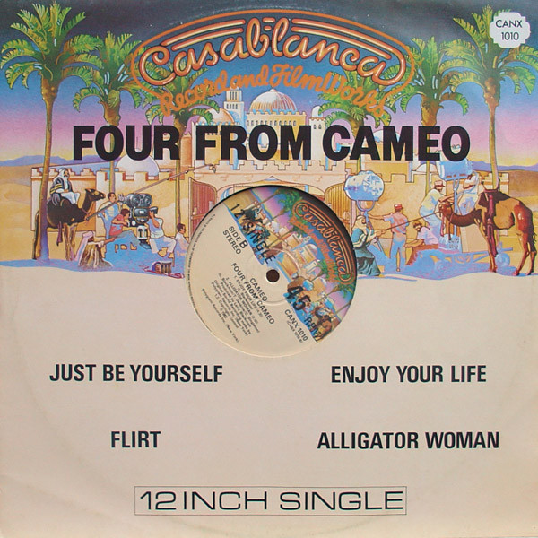 Cameo ‎– Four From Cameo FUNK  1982 UK Vinyl 12" Promo  CANX1010   NMINT  UNPLYD 