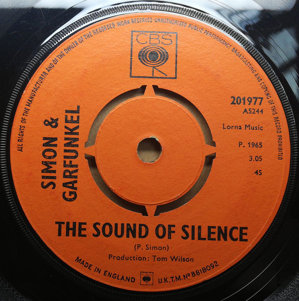 glemme sandwich Forord Simon & Garfunkel – The Sound Of Silence (1965, Vinyl) - Discogs