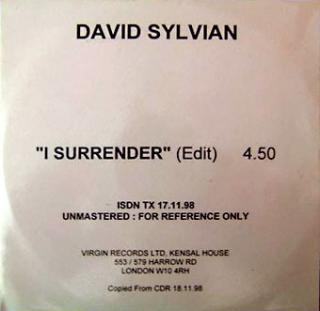 David Sylvian – I Surrender (1999