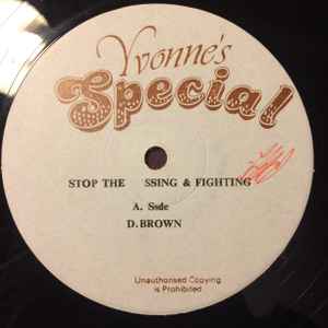 D. Brown – Stop The Fussing & Fighting (Vinyl) - Discogs