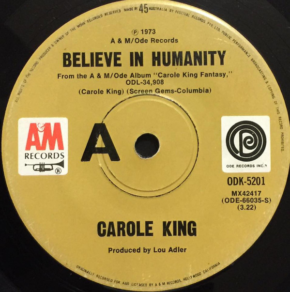 Album herunterladen Carole King - Believe In Humanity