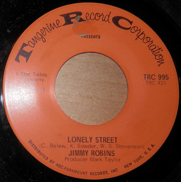 last ned album Jimmy Robins - Lonely Street Once In A Lifetime