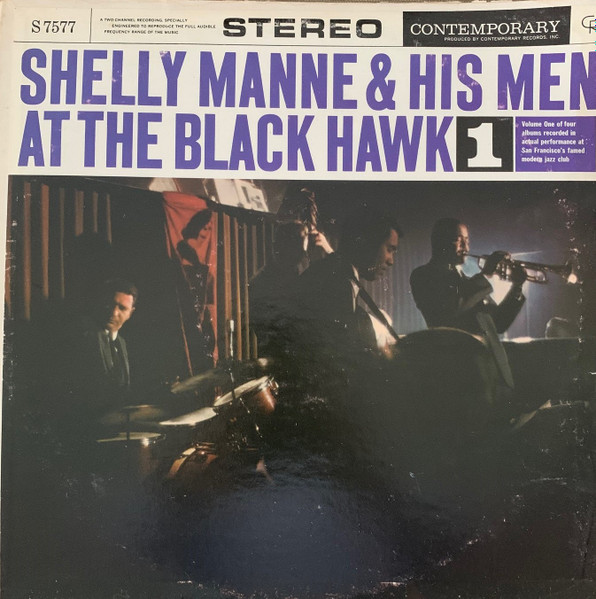 Shelly Manne & His Men – At The Black Hawk Vol. 1 (1960, Vinyl 