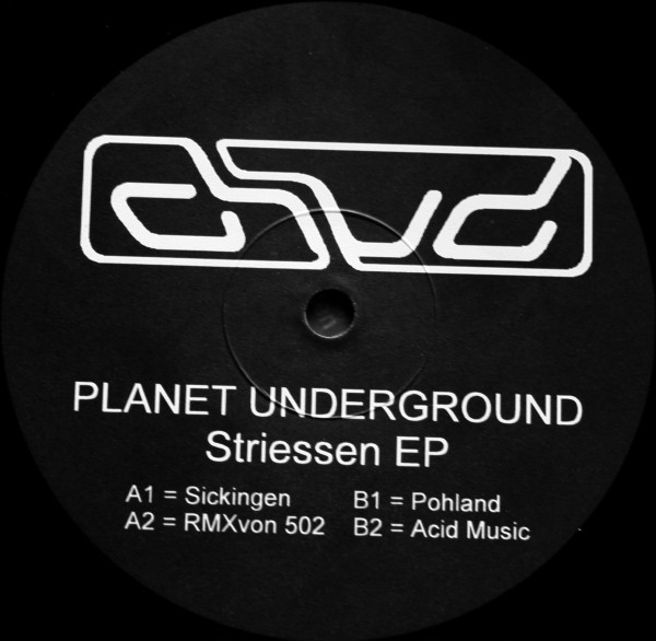 descargar álbum Planet Underground - Striessen EP