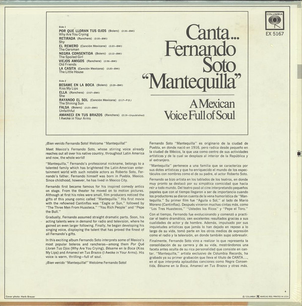 lataa albumi Fernando Soto - Mantequilla