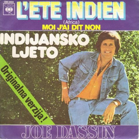 Joe Dassin - L'été Indien (Africa) | Releases | Discogs