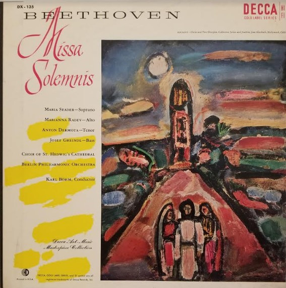 Ludwig van Beethoven, Karl Böhm – Missa Solemnis (Vinyl) - Discogs