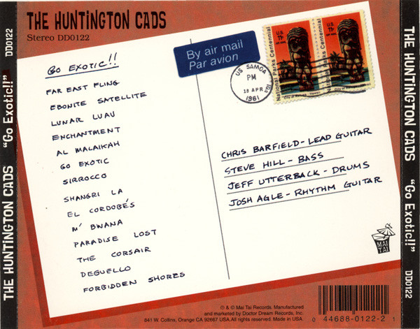 The Huntington Cads – Go Exotic!! (1996, CD) - Discogs