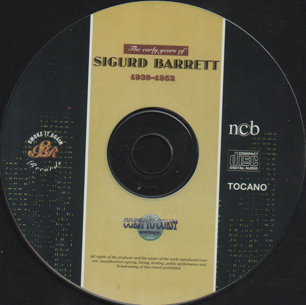 descargar álbum Sigurd Barrett - The Early Years Of Sigurd Barrett 1938 1952 Vol 7