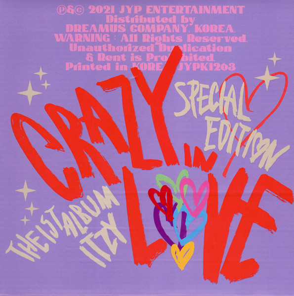 Itzy – Crazy In Love (2021, Yuna Version, CD) - Discogs