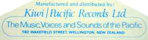 Kiwi/Pacific Records Ltd. on Discogs