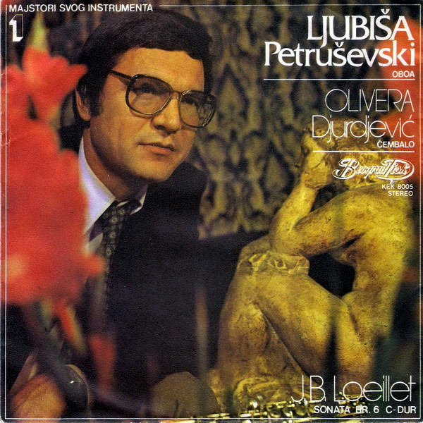 Album herunterladen Ljubiša Petruševski, Olivera Đurđević, J B Loeillet - Sonata Br 6 C Dur