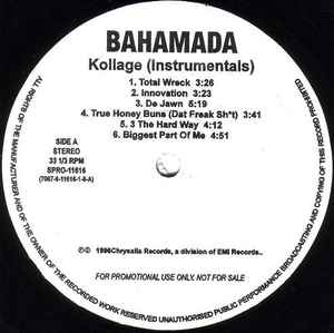 Bahamada – Kollage (Instrumentals) (1996, Vinyl) - Discogs