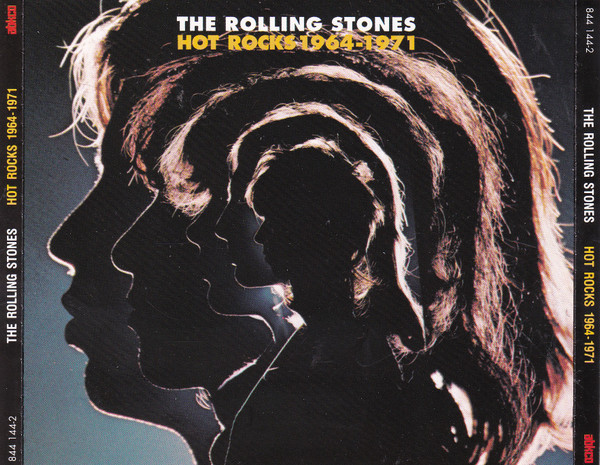 THE ROLLING STONES HOT ROCKS 1964-1971 2 CD ALBUM 1986 FAT BOX 