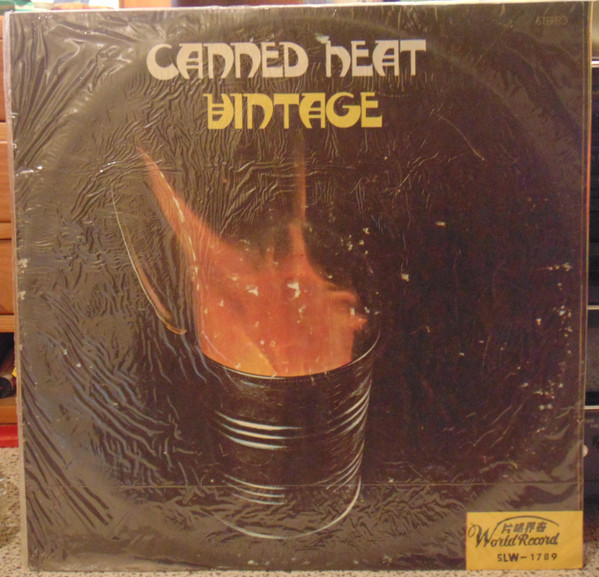 Canned Heat – Vintage (2023, Orange/Black/White Splatter, Vinyl