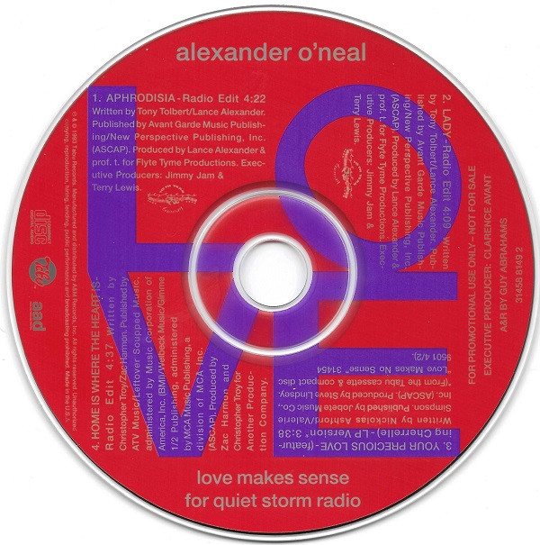 descargar álbum Alexander O'Neal - Love Makes Sense For Quite Storm Radio
