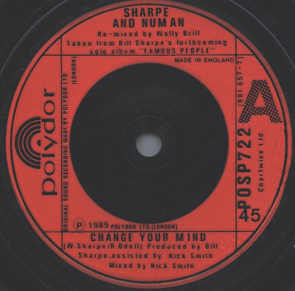 ladda ner album Sharpe And Numan - Change Your Mind Remix Remake Remodel