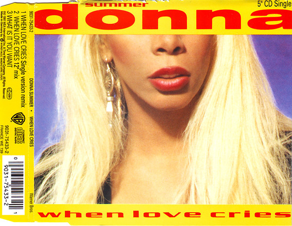 Donna Summer – When Love Cries (1991, Vinyl) - Discogs