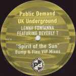 Cover of Spirit Of The Sun (Bump & Flex VIP Mixes), 1999, Vinyl