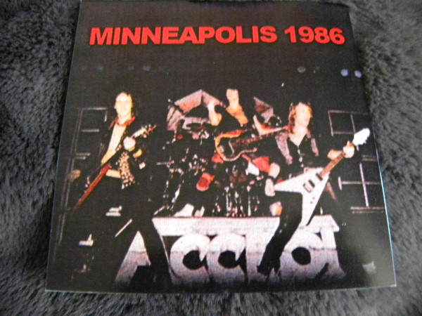 last ned album Accept - Minneapolis 1986