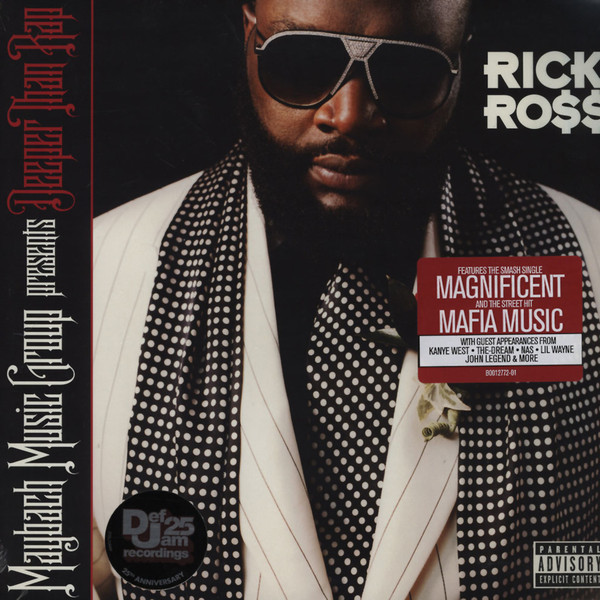 Rick Ross Deeper Than Rap Album Cover Sticker