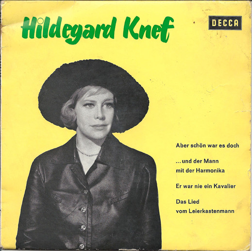 descargar álbum Hildegard Knef - Aber Schön War Es Doch