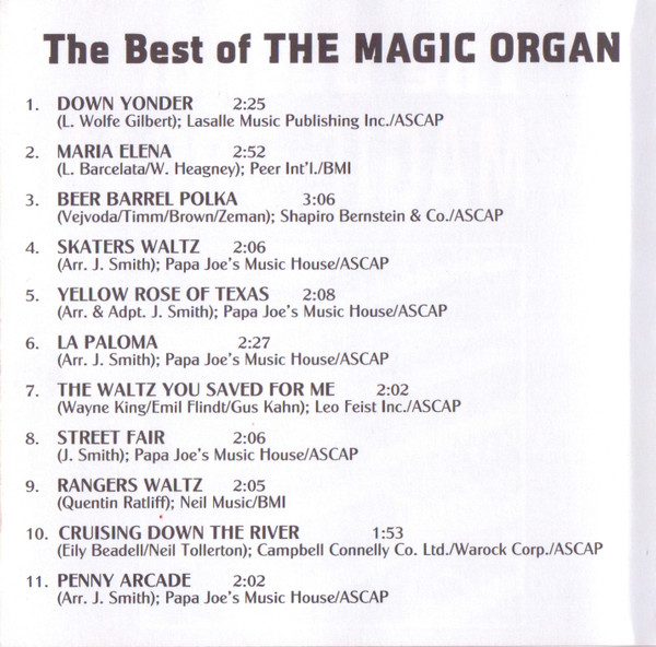 baixar álbum The Magic Organ - The Best Of The Magic Organ