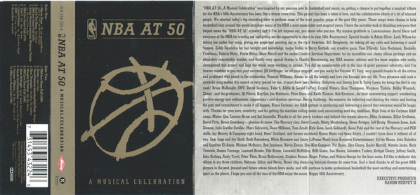 NBA At 50 A Musical Celebration (1996, CD) - Discogs