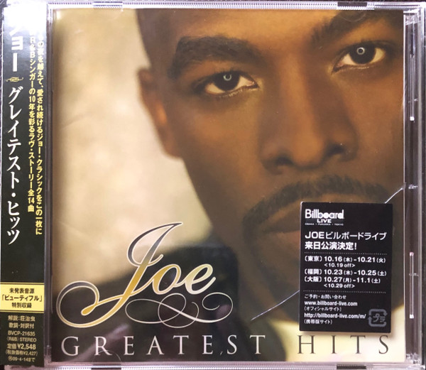 Joe – Greatest Hits (2008, CD) - Discogs