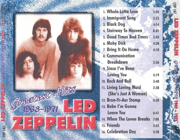 Led Zeppelin / Cd Greatest Hits / Éxitos /Comprar Cd