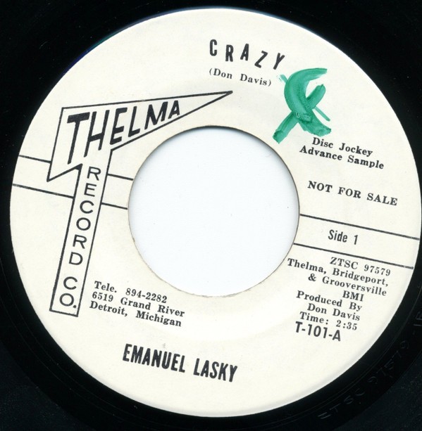 lataa albumi Emanuel Lasky - Crazy