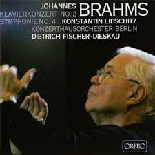 lataa albumi Johannes Brahms, Konstantin Lifschitz, Konzerthausorchester Berlin, Dietrich FischerDieskau - Klavierkonzert No 2 Symphonie No 4