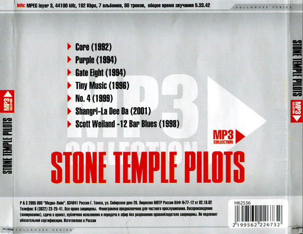 Album herunterladen Stone Temple Pilots - MP3 Collection