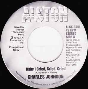 CHARLES JOHNSON/BABY I CRIED CRIED CRIEDNEW