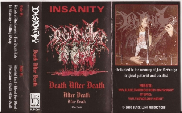 Insanity - Death After Death | Releases | Discogs