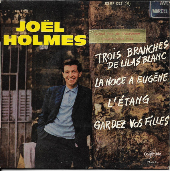 Joël Holmès – Trois Branches de Lilas Blanc (1962, Vinyl) - Discogs