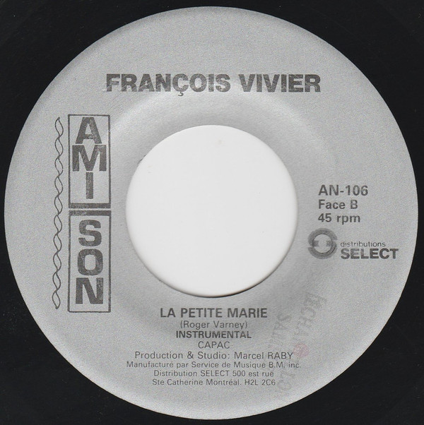 last ned album François Vivier - La Petite Marie