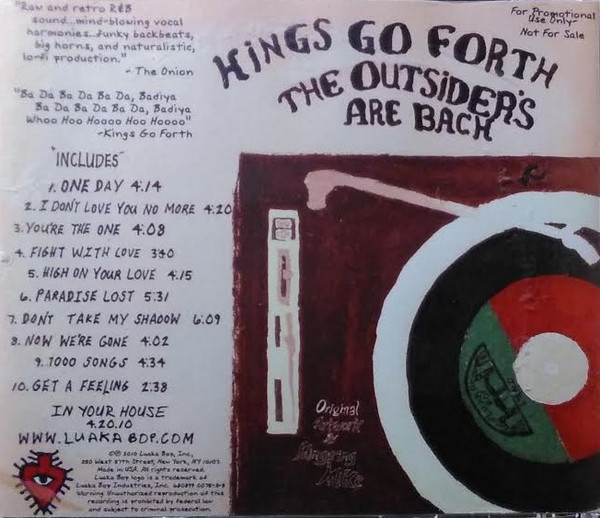 Kings Go Forth – The Outsiders Are Back (2010, Vinyl) - Discogs