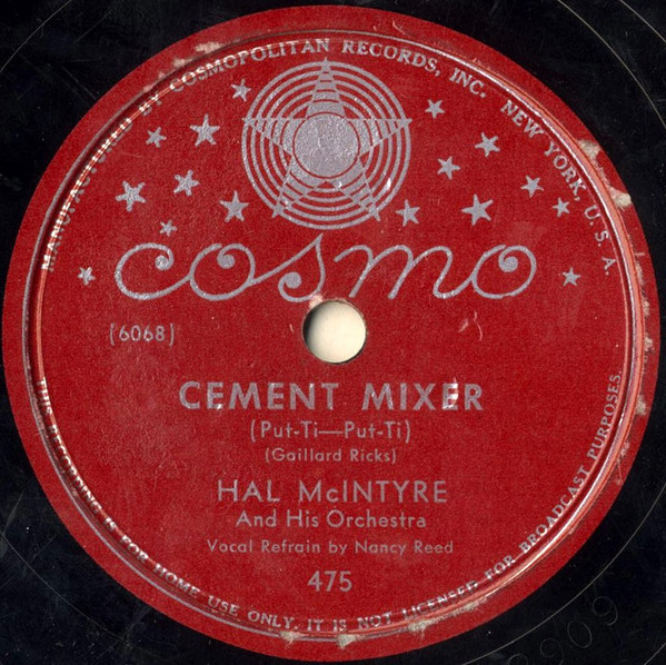 lataa albumi Hal McIntyre And His Orchestra - The Gypsy Cement Mixer