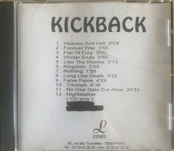 Kickback - Forever War | Releases | Discogs