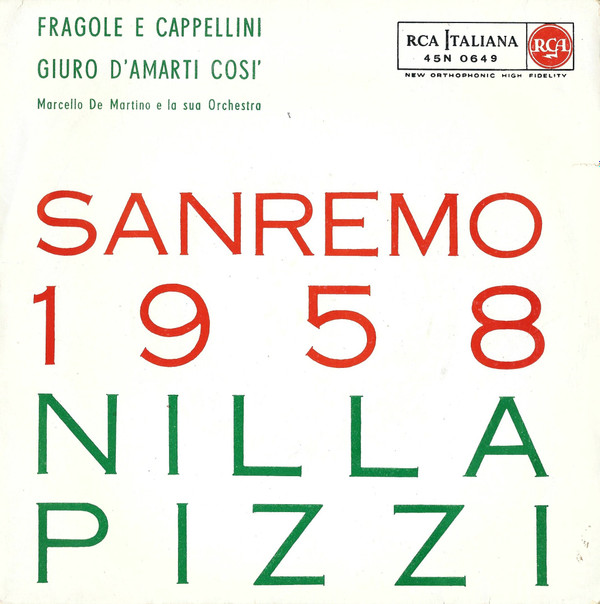 ladda ner album Nilla Pizzi - Fragole E Cappellini