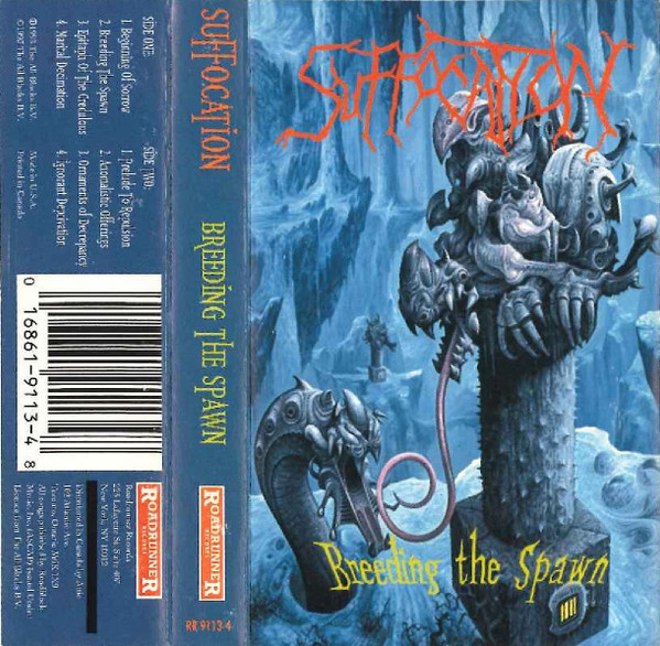 Suffocation – Breeding The Spawn (1993, Cassette) - Discogs