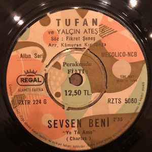 Tufan (2)-Sevsen Beni / Binbir Geceden copertina album