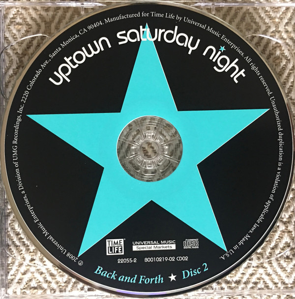 télécharger l'album Various - Uptown Saturday Night Back And Forth