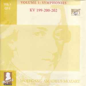 Symphonies KV 199-200-202 - Wolfgang Amadeus Mozart
