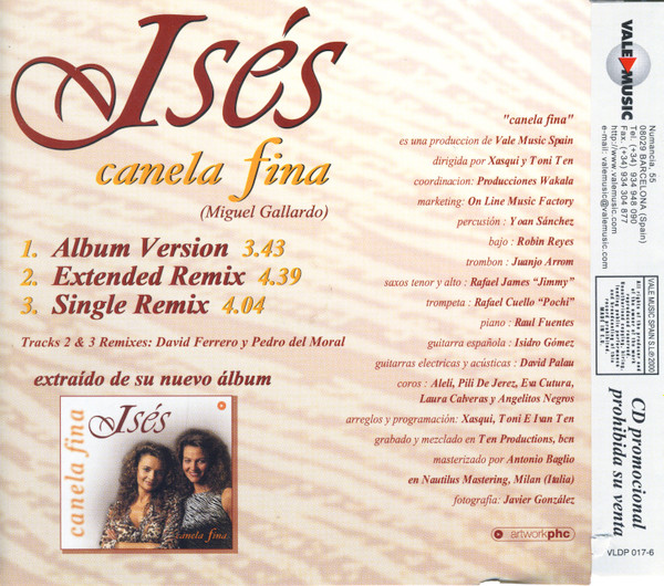 last ned album Isés - Canela Fina